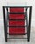 Mid-Century Modern Mid-Century Modern Glass Top End Table Waterfall Magazine Rack Circa 1970s For Sale - Image 3 of 15