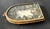 18th Century Gilt Brass Reliquary Pendant with Three Saint Relics For Sale - Image 4 of 11