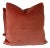 Scalamandre "Torino Velvet" in Coral 22" Pillows-A Pair For Sale