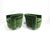 Metal Milo Baughman Tilt Swivel Lounge Chairs in Plush Green Mohair, 1970s For Sale - Image 7 of 12