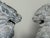 Mid 20th Century Chinese Stone Guardian Lions Foo Dogs Temple Sculptures - A Pair For Sale - Image 5 of 9