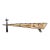 David Palombo, Brutalist Hand Forged Iron Mosaic Sculpture Menorah Israeli David Palombo For Sale