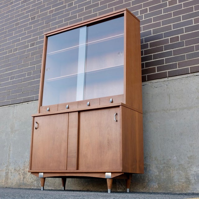 Mid Century Modern Keller Furniture Valkerie Hutch by Edmond Spence