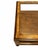 Wood Vintage 1980s Lexington Traditional Wood and Glass End Table With Drawer For Sale - Image 7 of 9