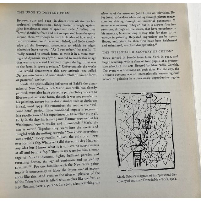 Paper 1962 Mark Tobey MoMA Book For Sale - Image 7 of 9