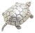 Vintage Italian Handmade Silver Turtle Box, 1940s For Sale
