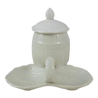 French White Salt & Pepper Set Nidervillers For Sale