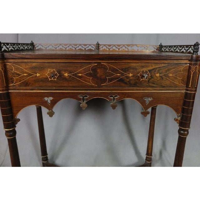 Charles X Dessert Side Table For Sale - Image 4 of 13