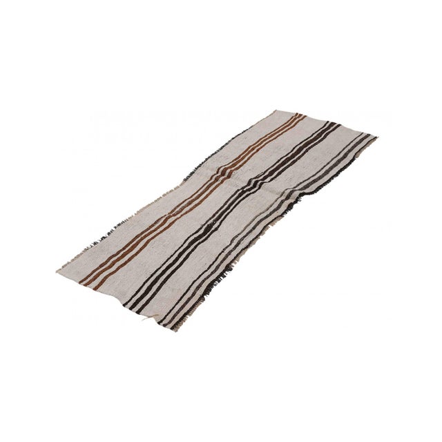 Handwoven vintage hemp kilim rug from Yozgat region of Turkey. Approximately 50-60 years old. In very good condition. Rare...