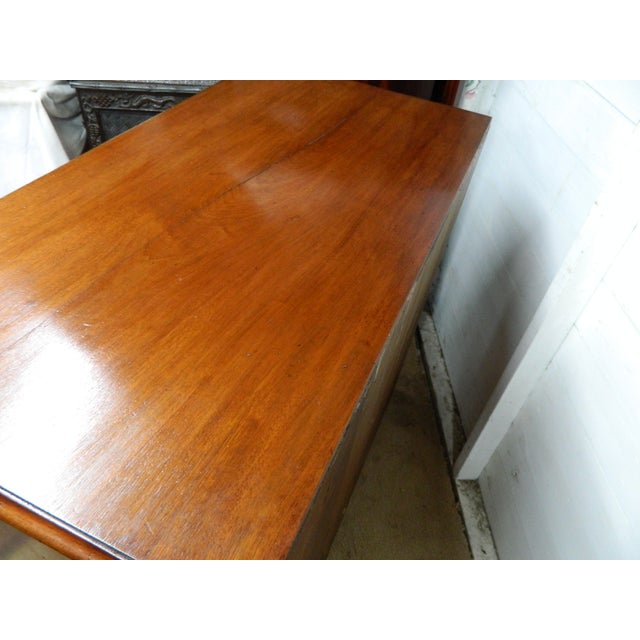 Edwardian Mahogany Chest of Drawers, 1890s For Sale - Image 16 of 18