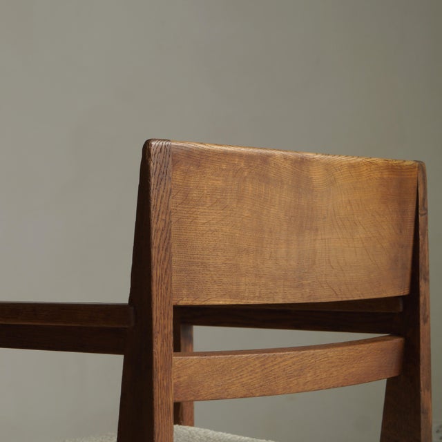 Wood Dutch Art Deco Chair by H. Fels for L.O.V Oosterbeek, 1920s For Sale - Image 7 of 18