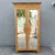 This vintage boho chic armoire makes a striking statement with pencil rattan detailing and mirrored doors. Slender reeds...