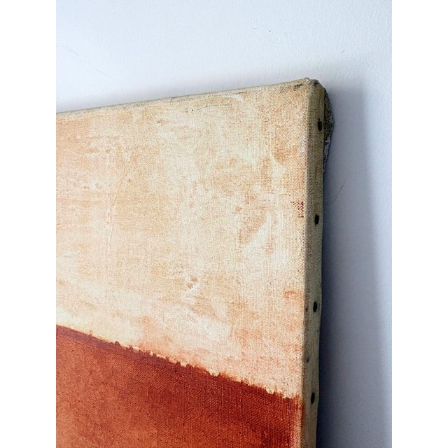 Contemporary French Artist, Geometric Abstract, 1990s, Oil on Canvas For Sale - Image 3 of 6