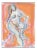 Gesture in Pink Ii, Figurative Oil on Paper, Drawing For Sale
