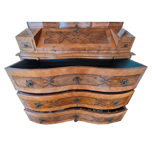 Antique South German Barock Secretaire, 1760 For Sale - Image 14 of 18