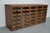 Vintage Dutch Oak Haberdashery Shop Cabinet, 1930s For Sale - Image 10 of 18
