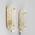 Mid-Century Modern Glass and Brass Sconce by Carl Fagerlund for Orrefors, Sweden, 1960s For Sale - Image 3 of 7