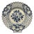 Vintage Pierced Plate with Blue Onion Pattern from Meissen, 1930s For Sale