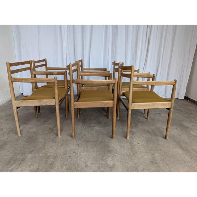 Mid-Century Armchairs from Stol Kamnik, Yugoslav, 1970s, Set of 6 For Sale - Image 17 of 18