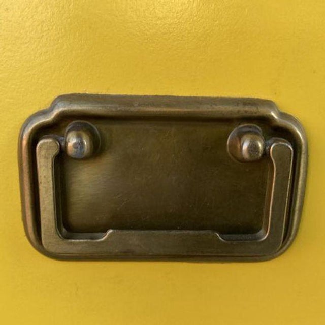 1960s Mid Century Yellow "Colormates" Campaign Dresser by Morris of California For Sale - Image 10 of 10