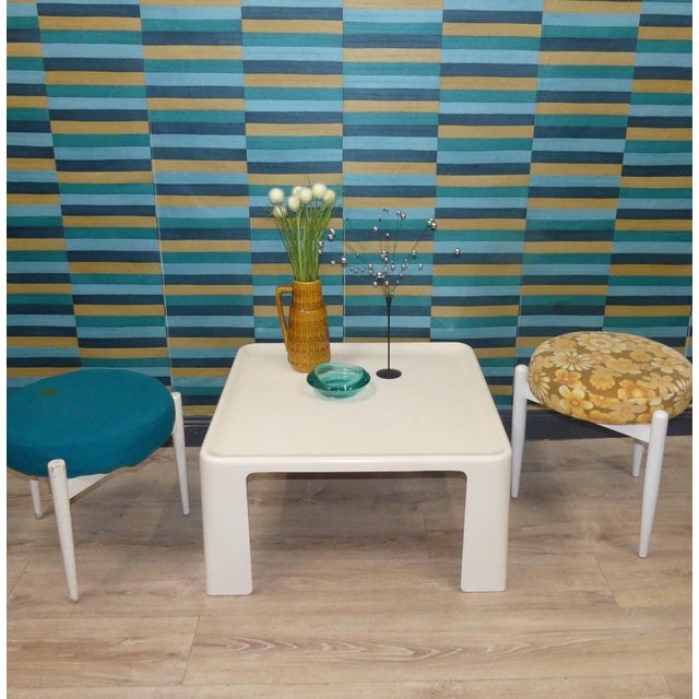 Simple Design Classic Coffee/Side Table 'Amanta' by C&B Italia, 1960s/70s Design by Mario Bellini The table is made of...