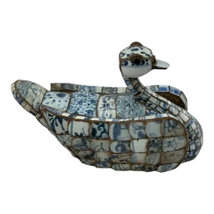 Mid 20th Century Chinese Chardware Duck