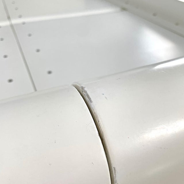 Italian Modern Double Bed in White Wood by Benatti, 1970s For Sale - Image 15 of 18