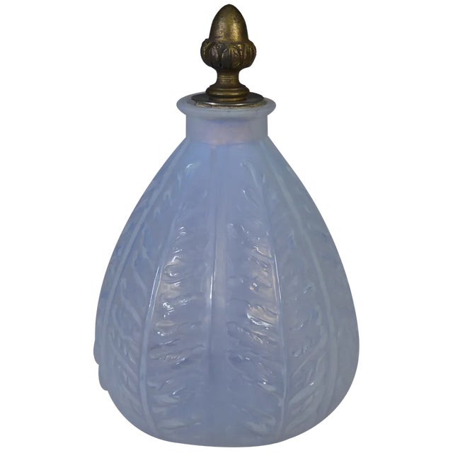 Art Nouveau Bottle in Opalescent Glass by Julien, France, 1900s For Sale