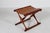 Mid-Century Modern Vintage Danish Stool in Teak and Leather by Poul Hundevad, 1960s For Sale - Image 3 of 10