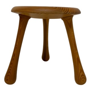 Pine Stool by Ingvar Kamprad for Habitat, 1990s For Sale