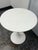 Metal Eero Saarinen Style Tulip Side Table For Sale - Image 7 of 12