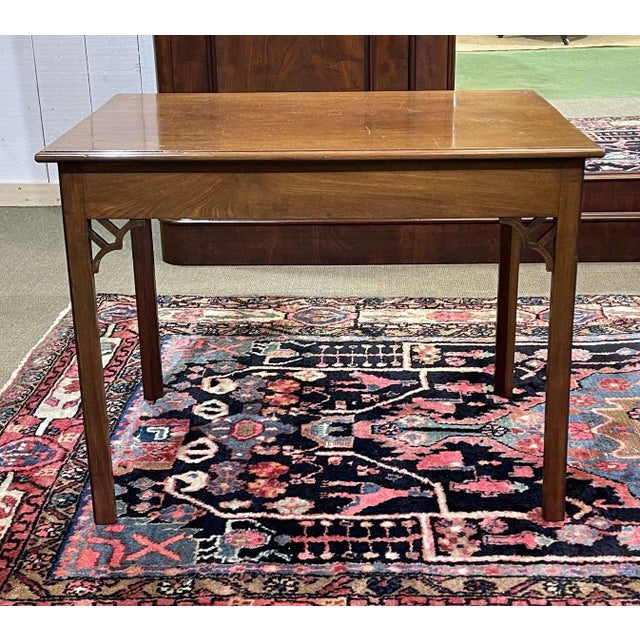 English Mahogany Coffee Table, 1930s For Sale - Image 13 of 14