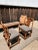 Brown Pair of Late 20th Century Chinese Yoke Back Chairs For Sale - Image 8 of 10