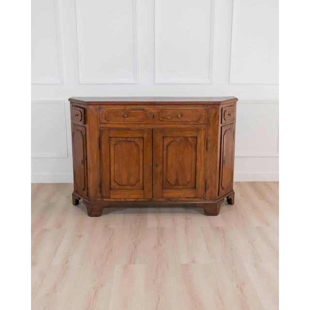 19th Century Italian Tuscan Walnut Sideboard For Sale - Image 4 of 10