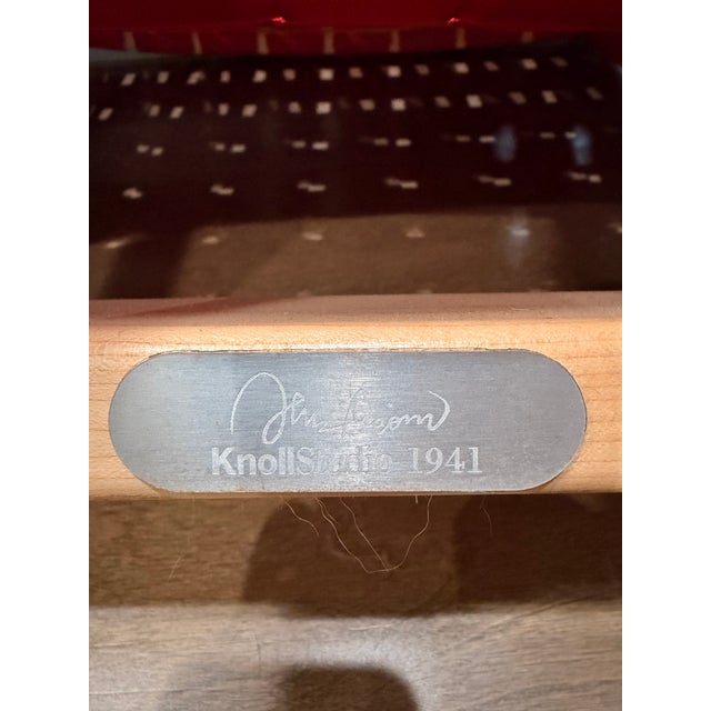 Authentic Risom Lounge Chair by Jens Risom for Knoll, purchased 2010. This is Risom's original 1943 design for Knoll — the...