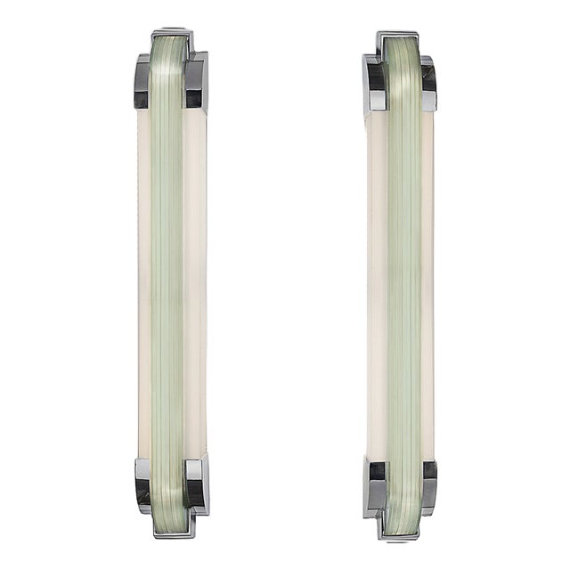 Large Wall Lights by Jean Perzel, Set of 2 For Sale