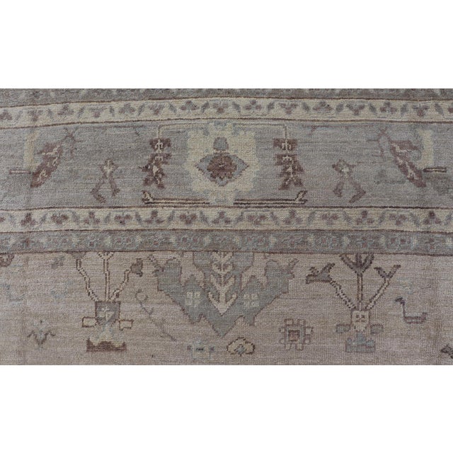 Large Angora Oushak Rug by Keivan Woven Arts 12'5 X 14'6 For Sale - Image 16 of 17