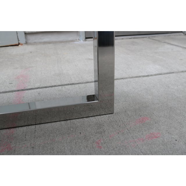 Italian Modernist Long Console For Sale - Image 9 of 14
