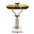 Vintage Brass Piano Lamp With Marble Base For Sale - Image 4 of 8