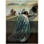 Rare, beautiful First Edition period photogravure, full-color print of Detail for Surrealist painting La Cène (The Last...