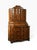 Baroque Antique 18th C Baroque Burl Wood Tabernacle Writing Cabinet For Sale - Image 3 of 6