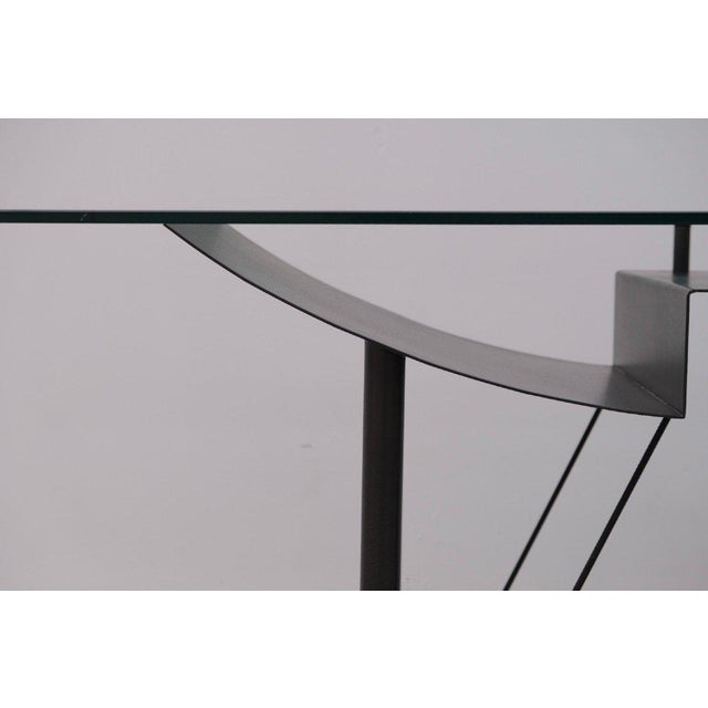 1980s Desk and Rolling Block 007 by Hélène Galdini for H. Galdini, 1980 For Sale - Image 5 of 11