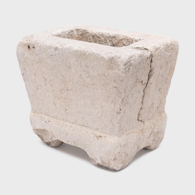 Chinese Antique Chinese Stone Offering Incense Burner For Sale - Image 3 of 3