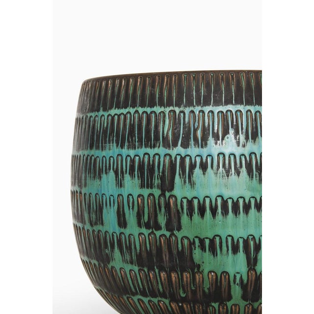 Stig Lindberg Ceramic Vase attributed to Stig Lindberg, 1950s For Sale - Image 4 of 6