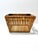 Vintage Woven Wood & Rattan Storage Basket With Handles – Rustic Kitchen, Pantry or Countertop Organizer For Sale In Louisville - Image 6 of 11