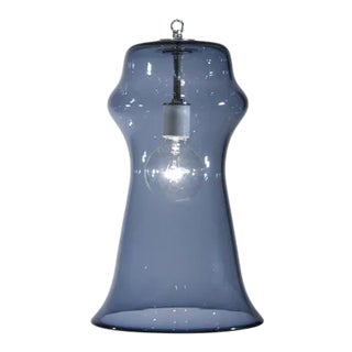 Orpheus Pendant Light from the Versuvius Collection in Steel Blue For Sale