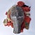 Early 20th Century Yoruba Egungan Mask with Fabric Nigeria For Sale - Image 10 of 17