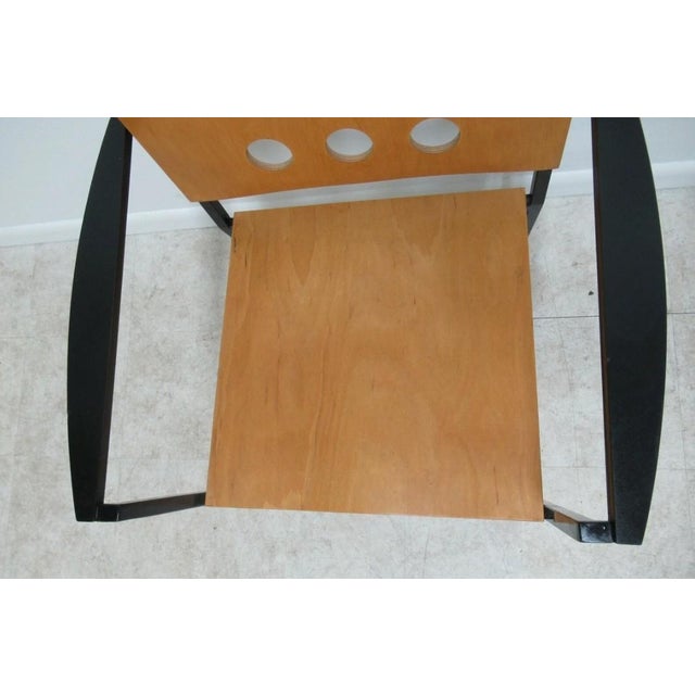 Michael Graves 1990s Michael Graves Design Kron Prototype Stack Concept Armchair Round Pilon For Sale - Image 4 of 13