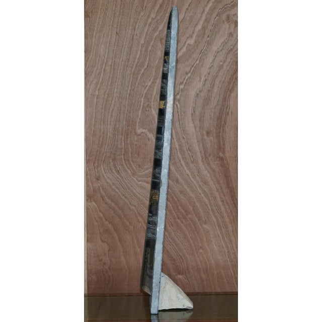 Gray Large Atlas Mountains Fossils, Set of 2 For Sale - Image 8 of 18