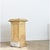 Cream French 19th Century Faux Marble Painted Pedestal For Sale - Image 8 of 15